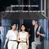 288 Ribs Automatic Sun/Rain Umbrella - Extra Large, Storm Resistant for Men & Women, Reinforced, Thickened Dual-Use Umbrella