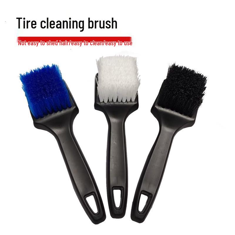 Car Tire, Rim & Floor Mat Cleaning Brush - Special Car Wash Tool