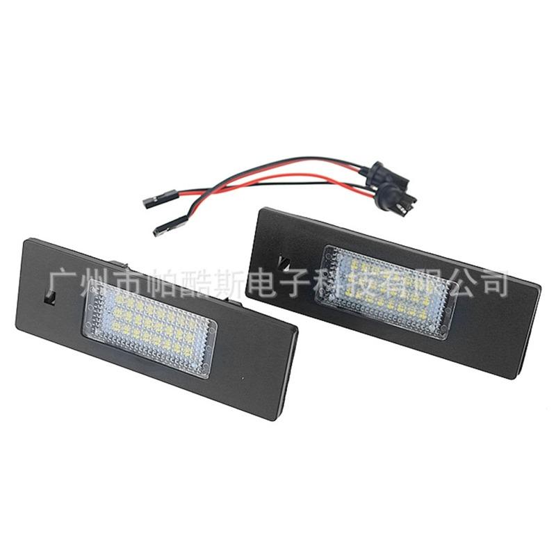 LED License Plate Light Compatible with BMW 1 Series 6 Series E81 E87 E63 E64 E86 Z4 F20 F06 High Quality Car Accessories