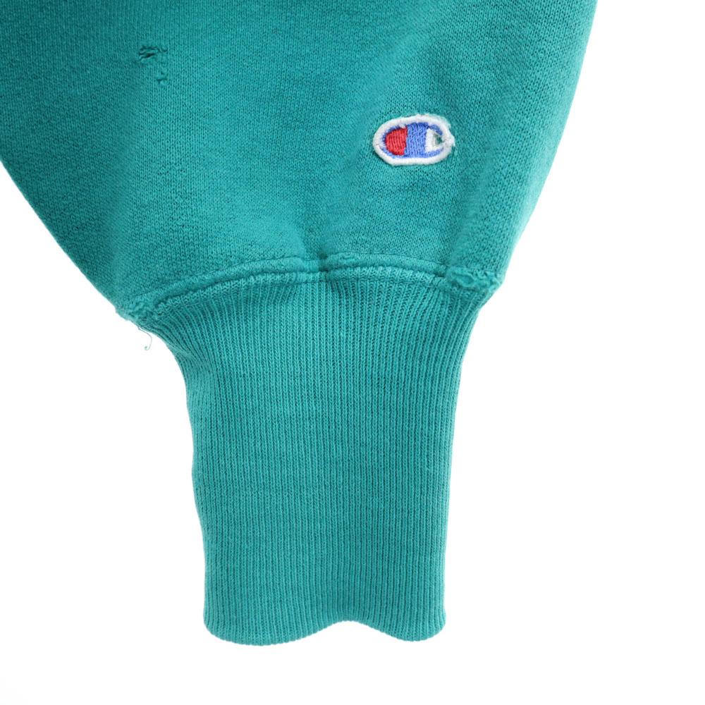 Champion 90s Reverse Weave Old Embroidered Tag Long sleeve sweat trainer Men's Used