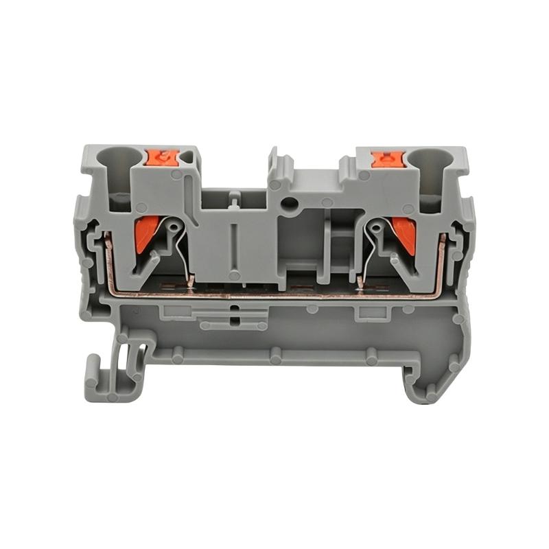 10Pcs Electrical Connect Screwless Terminals Block With Push In Design PT2.5 Cable Connector For Industrial Automation