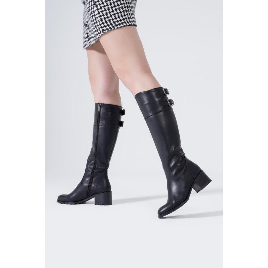 

Женские высокие сапоги из натуральной кожи до колен