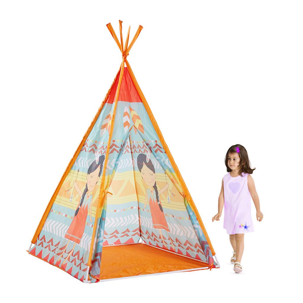 Sammenleggbart barn Lekehus indisk stil telt innendørs og utendørs gutter jenter
