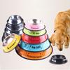 Anti Rollover Dog Anti-Gulping Slow Feeder Anti-fall Pet Food Water Bowl Cat Puppy Feeder  Indoor
