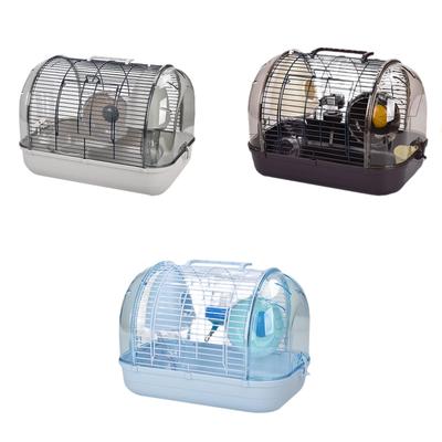Small Animal Cage Habitat with Openable Top Ventilation Chinchilla House for Hedgehog Gerbils Bunny Small Animals Guinea Pigs