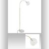 Lampadaire "Laye" en verre & marbre Hauteur 150 cm Atmosphera