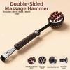 Double Head Body Massage Hammer Retractable Handle Massage Stick  For Neck/Shoulder/Back