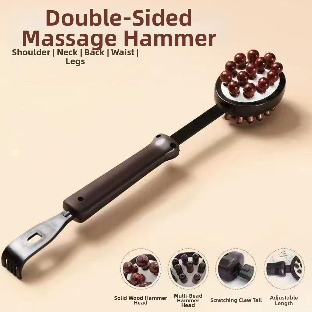 Retractable Handle Body Massage Hammer Multifunctional Massage Stick Muscle Relaxation