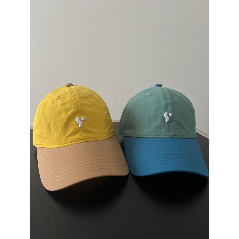 Color matching light and fast-drying cloth baseball hat women's spring and summer casual versatile sunscreen sunshade cap