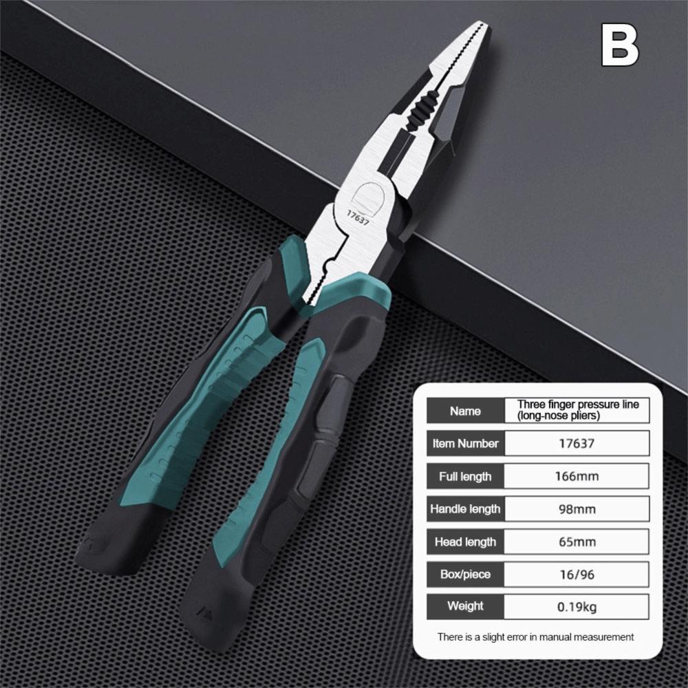 

Non-Slip Grip Diagonal Pliers Metal Electrician Tool Durable Wire Cutters Hand Tools B
