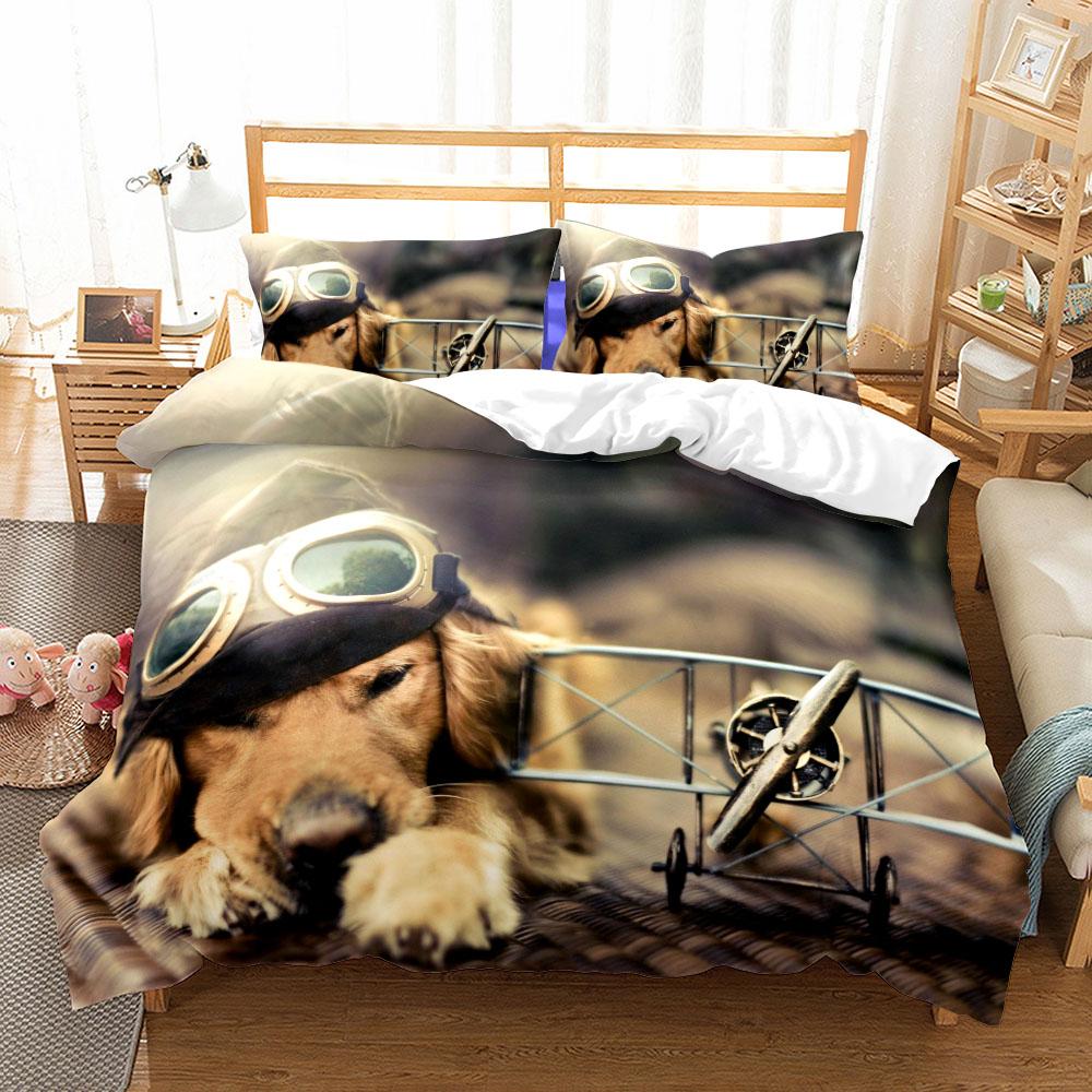 3D Editorial Leopard Duvet Cover Set Uk Single Double Queen Us Twin Full King Size Animal Bed Linen Set