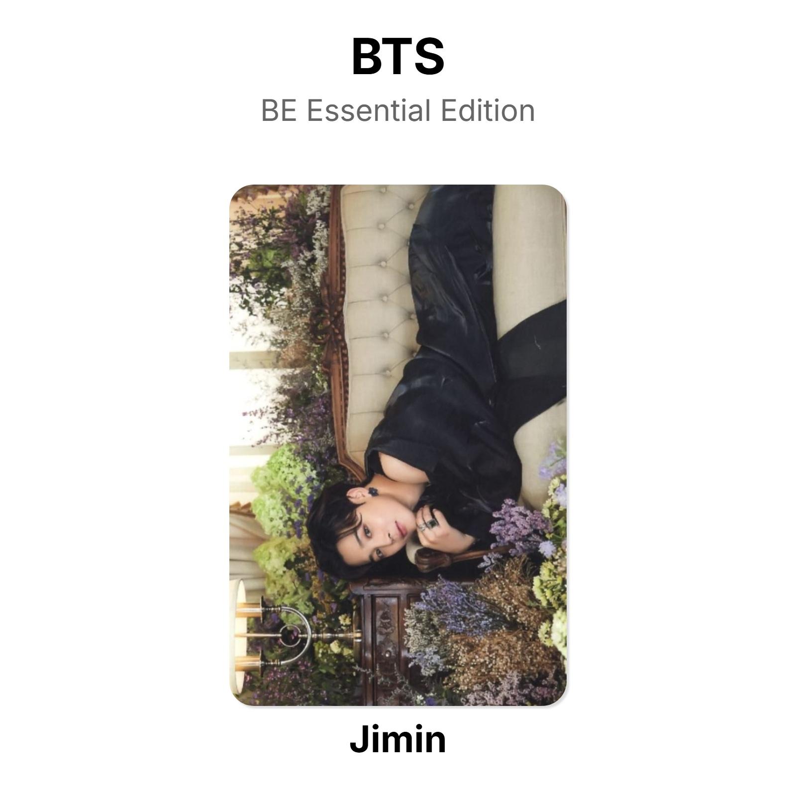 BTS BE Essential Edition Official Photocard Jimin