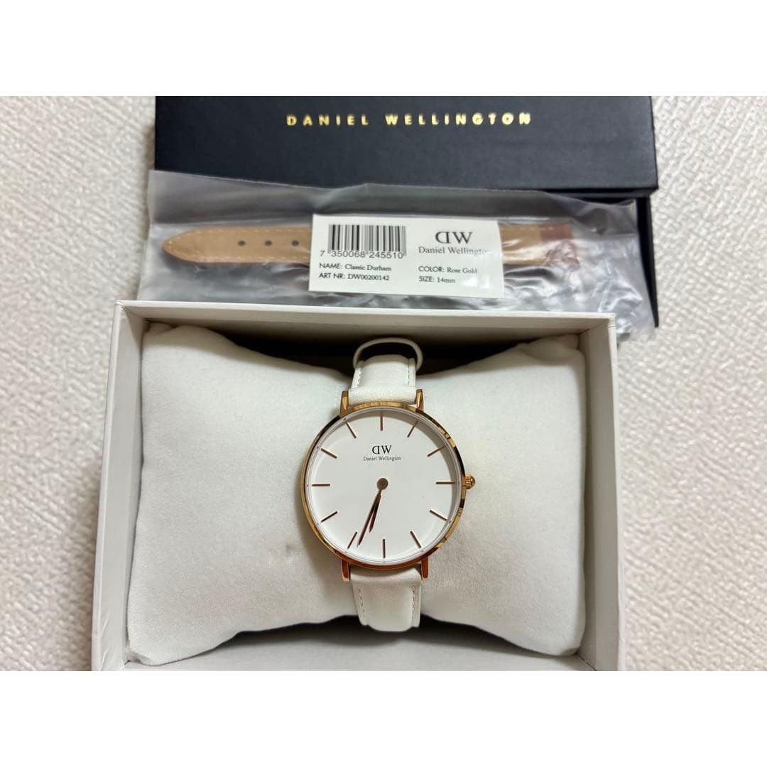 Used [Battery replaced] Daniel Wellington watch 32mm + replacement leather set