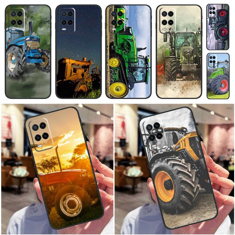 Farm Vehicle Tractor For Oppo A38 A18 A58 A78 A98 A79 A40 A60 A80 A16 A76 A96 A15 A74 A94 A54 A77 A17 Phone Case