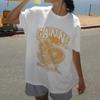 Ganni Lemons T-Shirt, Summer Aesthetic Tee, Unisex Heavy Cotton Shirt, Citrus Print Top, Lemon Graphic Tee