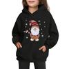 Sweatshirts For Teen Girls Hoodies Long Sleeve Drawstring Pullover Cute Printed Oversized Hoodie Christmas