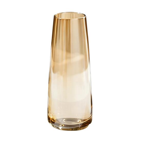 Clear Flower Vases for Table Desk Decor Modern Centerpiece Home Indoor Glass Decorative Vase for Wedding