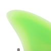 4.6 Inch Surfboard Fin Flexible Bendable TPU Paddleboard Fin Tail Rudder Screw Locking Structure Green