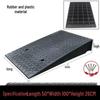 Curb and Threshold Ramp Mat - Rubber Slope for Home or Car Use