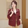Mid-Aged Women's Stylish Autumn Short Jacket