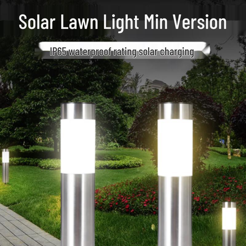 Moufou Outdoor Solar Cylindrical Lawn Lamp