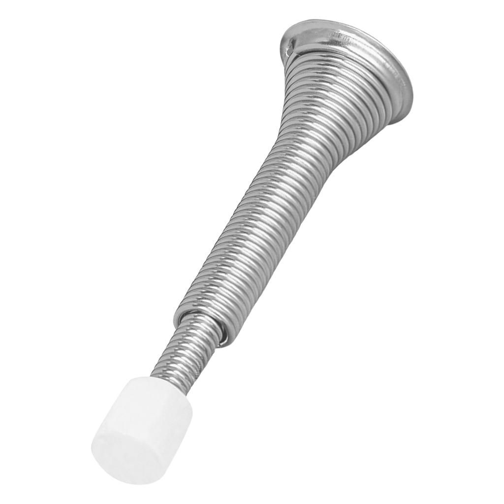 Upgrades Spring Door Stoppers Extendable Wall Guard with Rubber Bumper Heavy Duty Spring Door Stops for Household Office