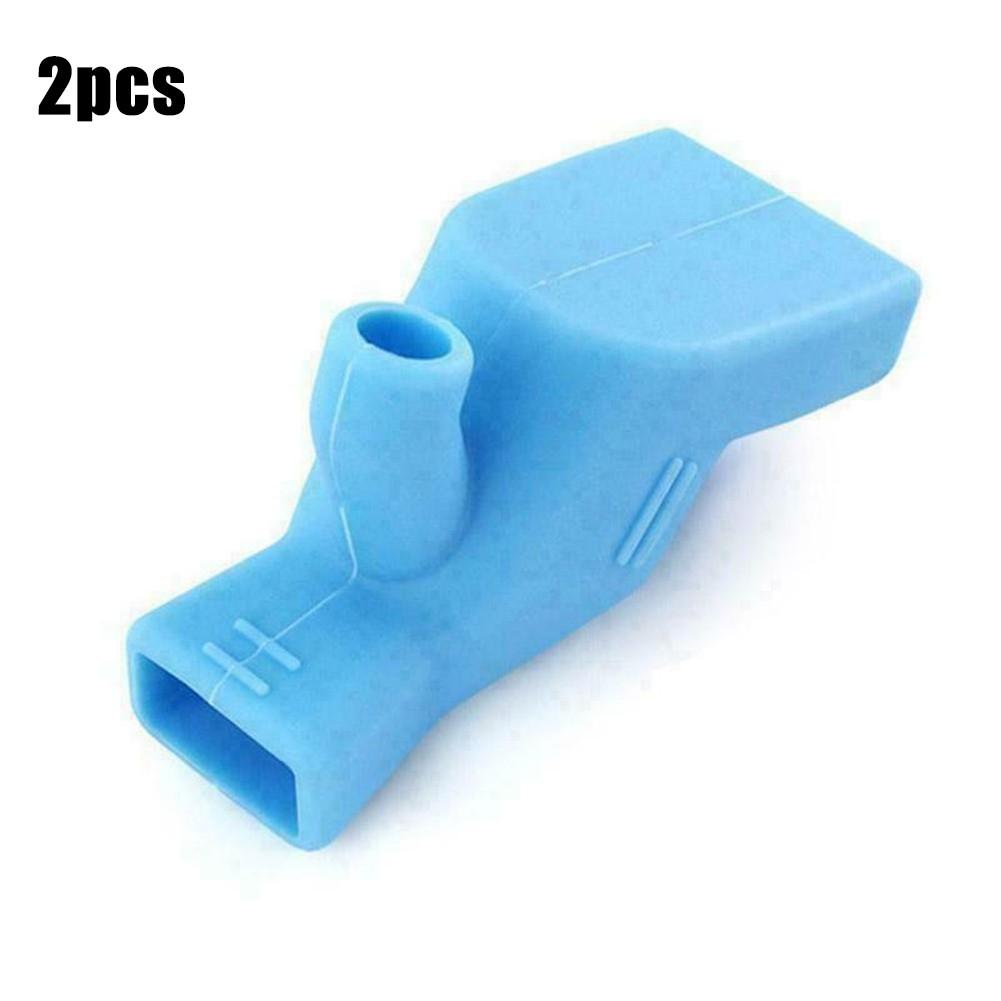 2pcs Flexible Faucet Extender Tap Head Water Saving Sink Kitchen Portable