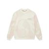 Li Ning Vital Essential Logo Embroidered Round Neck Loose Pullover Sweatshirt Unisex Sweatshirt AWDSC75-1