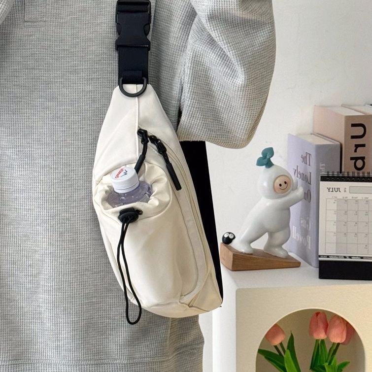 

Harajuku Minimalist Color Block Crossbody Bag for Women - Korean Style Versatile Chest and Shoulder Bag for Students Store Collectible, Free Gift, Priority Shipping