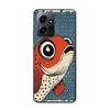 Pop Art Drawing Ideas Fish Phone Case For Redmi 12 13C 12C 15C 9 10 10C Note 13 Pro Plus 14 15 Pro 9T 9C 9A TPU Soft Cover Clear