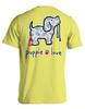 New PUPPIE LOVE OYSTER PUP T Shirt