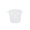 Disposable Microwavable Food Container with Sauce Compartment