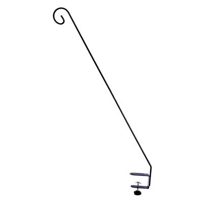 Deck Railling Hook Feeding Station Removable Support Bird Feeder Pole for Garden Outside Lantern Wedding Decor Plant Baskets