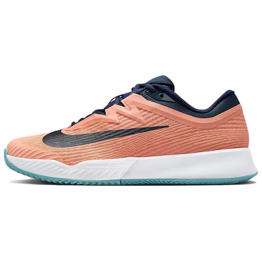 NikeCourt Air Zoom Vapor Pro 3 Clay Apricot Agate Obsidian Men Sneakers Orange White Denim-Turquoise HQ6034-800