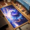 Mousepad Anime Fox Kawaii Mouse Pad Pc Gaming Accessiores Non-slip Large Mausepad with Lockedge Deskmat Podkladka Pod Mysz