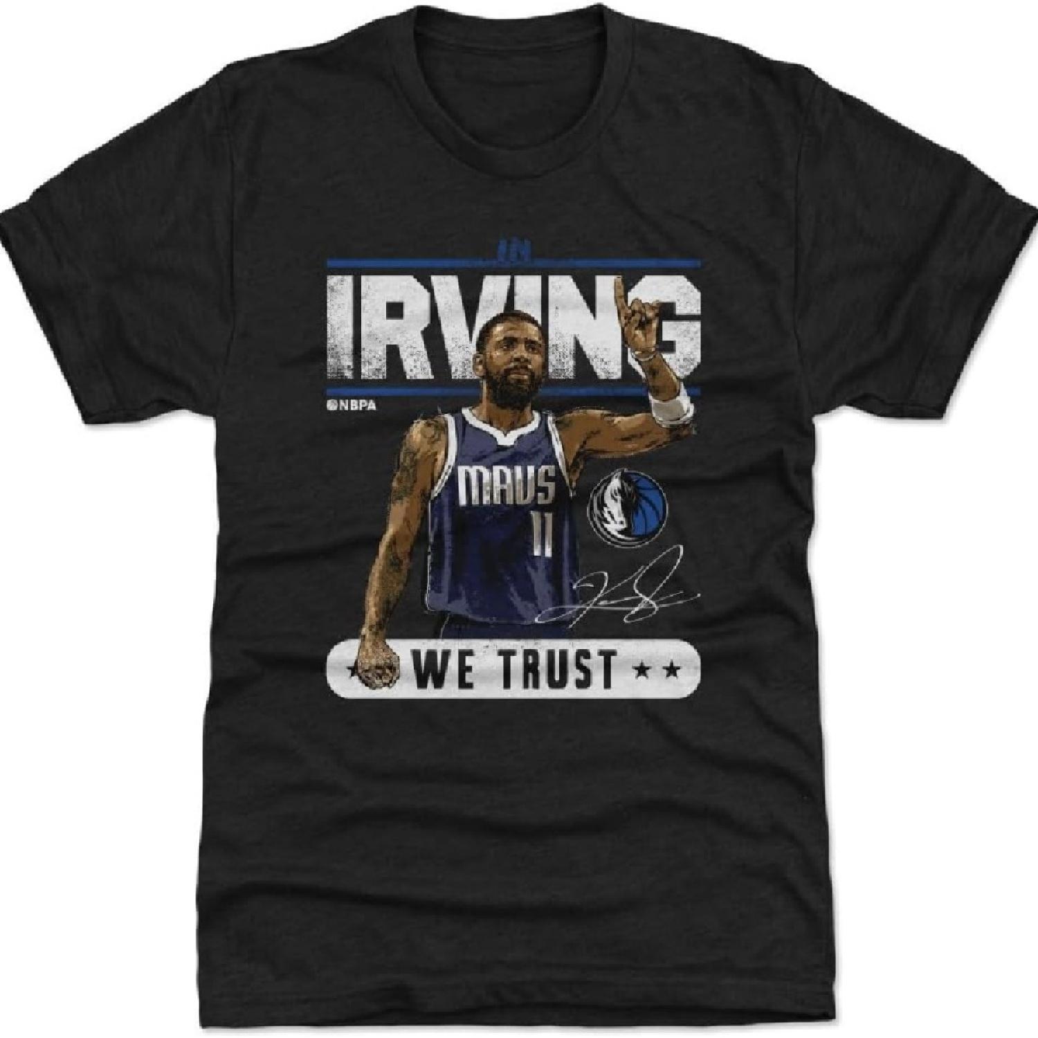 

500 LEVEL Kyrie Irving Dallas Mavericks Men s Premium T-Shirt - Kyrie Irving Dallas Mavericks Trust XXXXXL