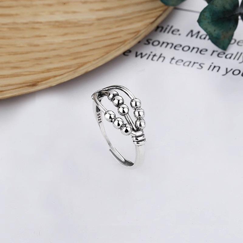 Sophisticated Heart Shaped Ring For Women Adjustable And Trendy Silver Plated Fashion Jewelry