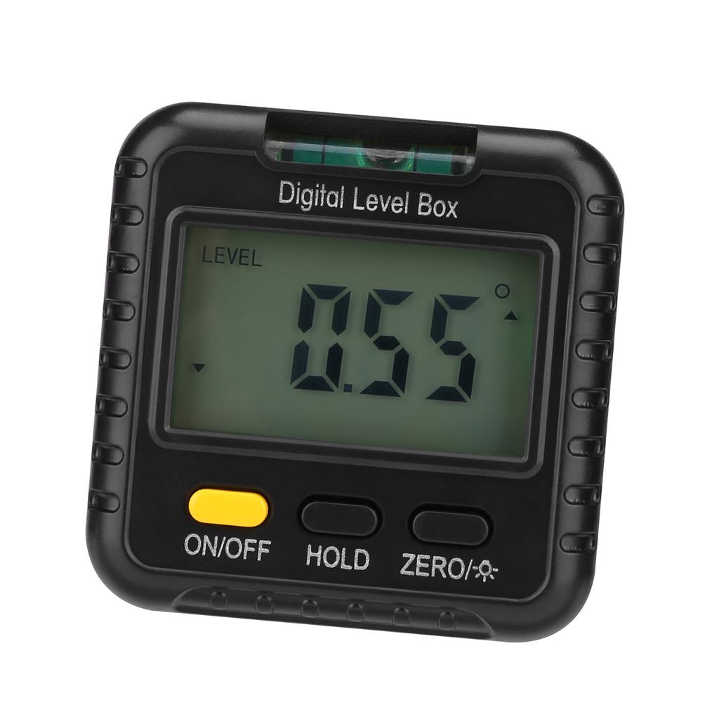 Digital Inclinometer 360 Degree Multi Purpose LCD Display Angle Finder Gauge Angle Measuring Tool for Construction Automobile Repair