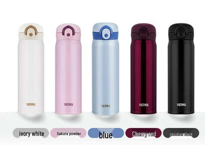 Thermos 316L Stainless Steel Flip-Top Travel Mug
