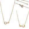 New Original 925 Silver Four-Leaf Clover Butterfly Star Moon Heart Key Necklace For Women Jewelry Valentine's Day Gift