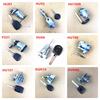 Car key door lock Left Right Door Lock Cylinder Key For hu66 hu101hu100r hu100 hy22 hon66 nsn14 fo21 toy43 hu83 va2t toy48 sip22