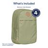 Beckman Norway Backpack URBAN 30L Soft Green Backpack for Men and Large Comes with Rain Scandinavian [BECKMANN] Women, Computer, Business, Capacity,