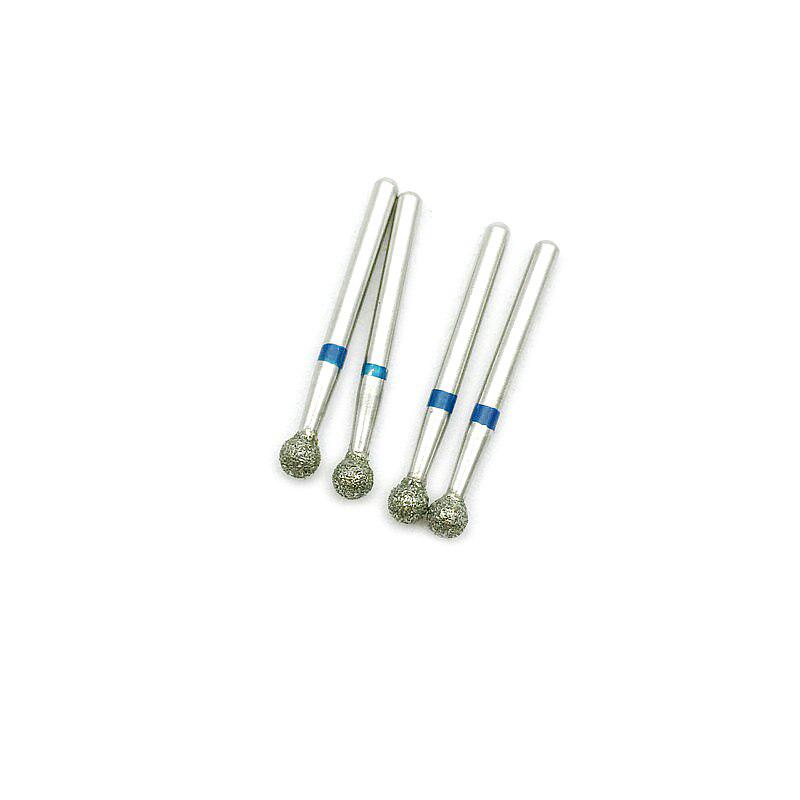 10 buc burghie diamantate de laborator dentar FG 1,6 mm burghie cu diametru pentru piesa de mana de mare viteza medie BR-25