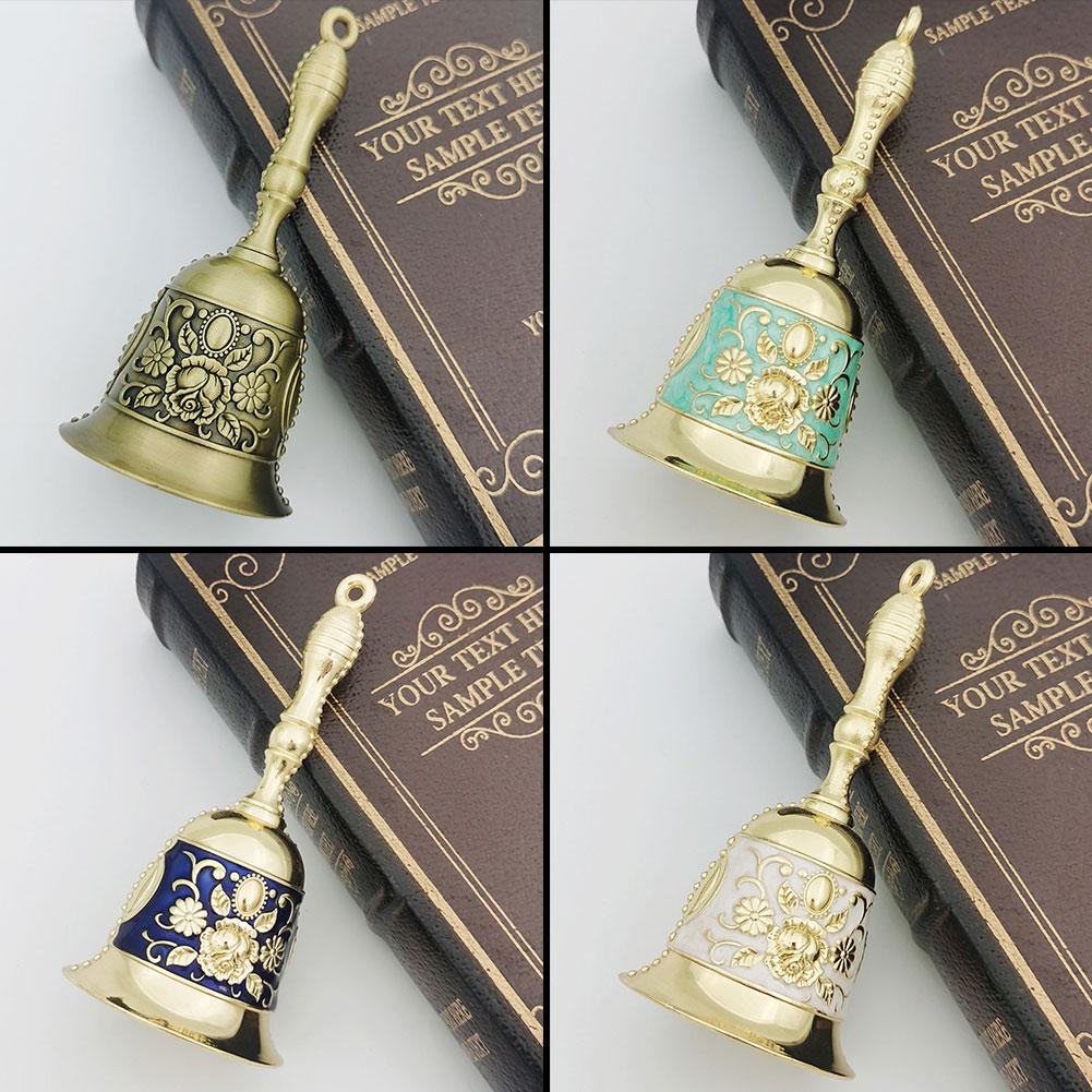 Retro Christmas Bell Festvial Ornament Metal Bell Christmas Tree Pendant Decoration