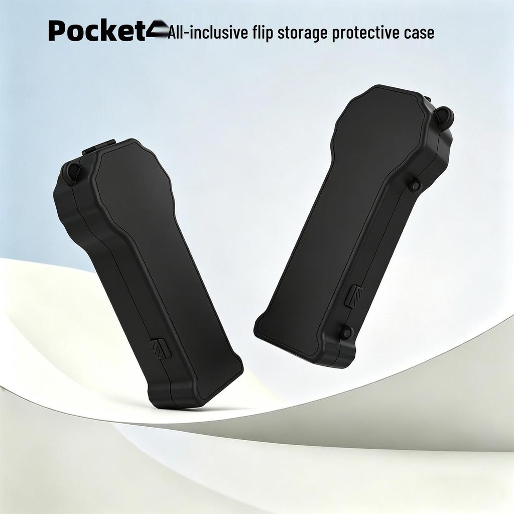 Drop-Proof Storage Box for DJI Pocket 4 Accessories with Magnetic Filter and Silicone Case Compatibility