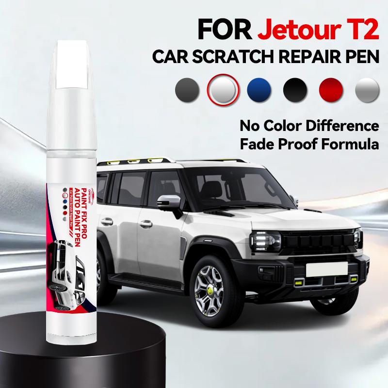 Fahrzeug zur ausschließlichen Verwendung für Chery Jetour T2 Traveller 2021-2025 T1X Lackreparaturstift Ausbesserungskratzerentferner DIY Auto Zubehör