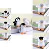 Cute Penguin Baby Plush Toy Soft Stuffed Doll Keychain With Adorable Design And High-quality Pp Cotton Filling