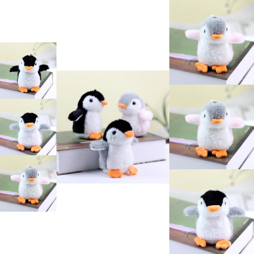 Cute Penguin Baby Plush Toy Soft Stuffed Doll Keychain With Adorable Design And High-quality Pp Cotton Filling