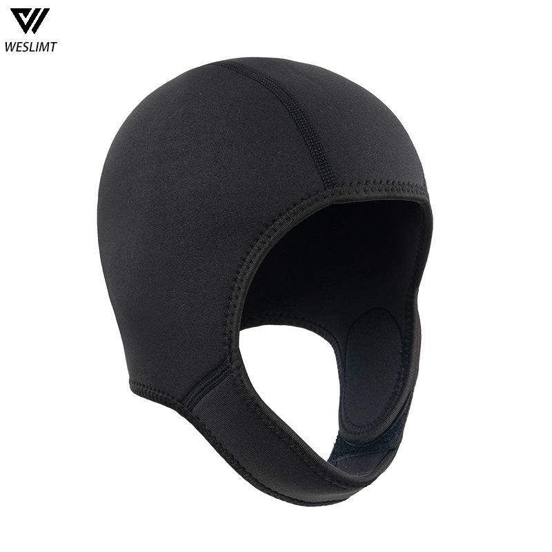 Spot 2MM Quick-Dry Swim Cap: Soft, Warm Nylon Hood for Swimming, Surfing, and Diving with Sunscreen Protection