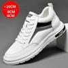 Buty Podwyższające Męskie Buty Podwyższające Skóra Naturalna Zwiększenie Wysokości 6-8-10cm Podwyższające Męskie Zwiększające Wysokość Męskie Casualowe Sneakersy